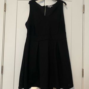 Jennifer Lopez Black Peplum Dress